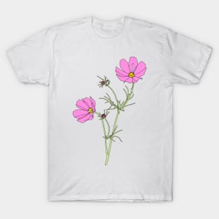 Pink Cosmos T-Shirt